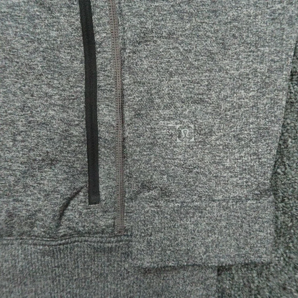 Lululemon‎ Jacket Mens XL Gray Engineered Warmth Full Zip Pockets Long Sleeve